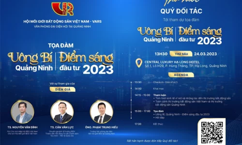 Sắp Diễn Ra Tọa Đàm “Uông Bí – Quảng Ninh – Điểm Sáng Đầu Tư 2023”